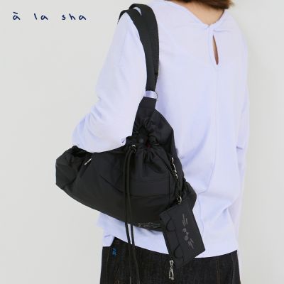 a la sha POLALA後側背兩用包+卡夾