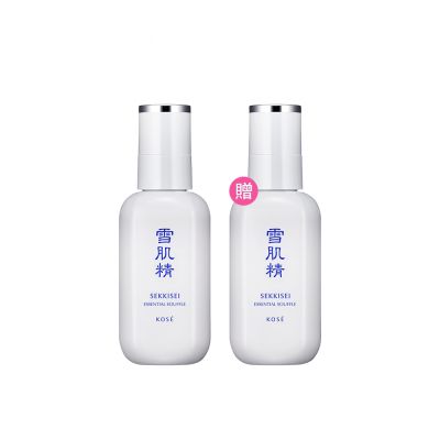 【官方直營】KOSE高絲 舒芙蕾精華乳140ml(買1送1)