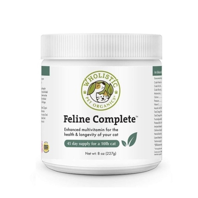 美國Wholistic Pet Organics護你姿天然有機寵物保健品-綜合維生素(全面保健) 8oz (227g) 貓咪專用