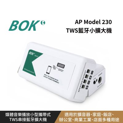 【BOK】BA220 TWS藍芽小擴大機