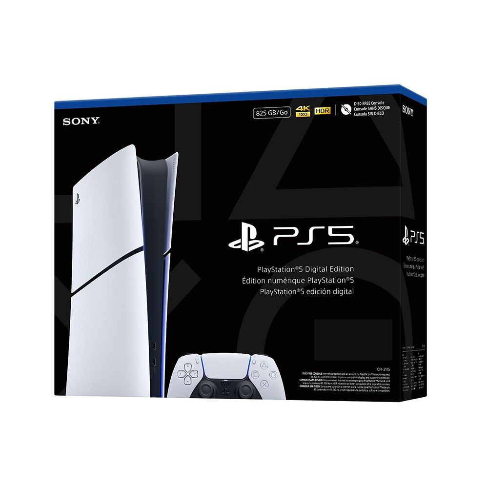 PlayStation 5 數位版 Slim CFI-2118B01