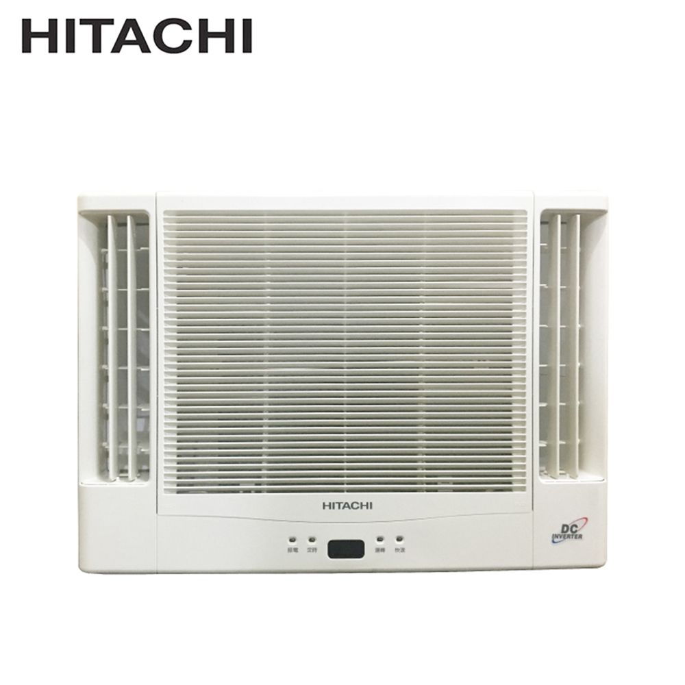 【HITACHI 日立】8-10坪 R32 一級能效變頻冷暖雙吹式窗型冷氣 RA-61NR1