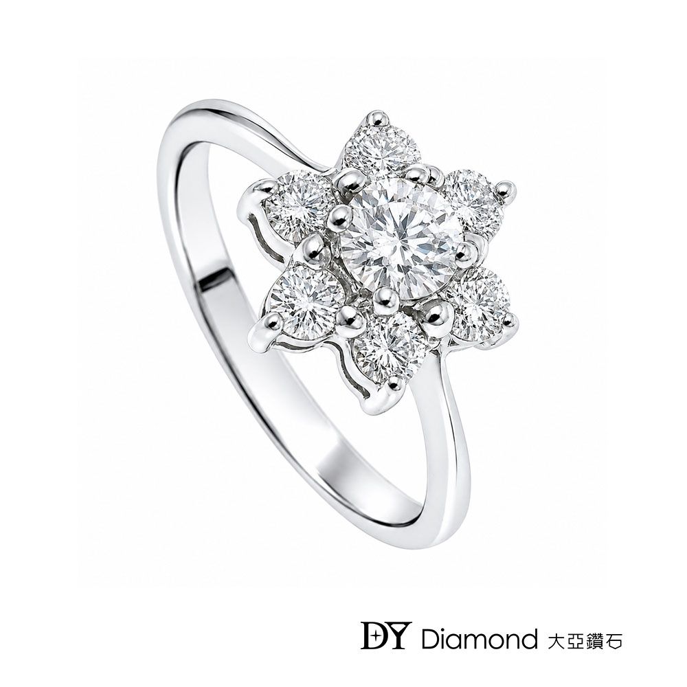 DY Diamond 大亞鑽石 18K金 0.30克拉 D/VS1 求婚鑽戒