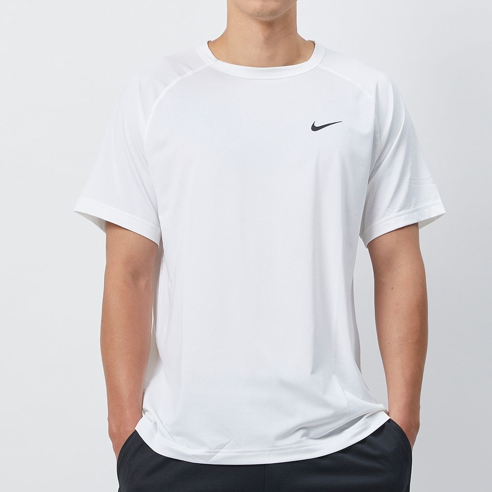 NIKE AS M NK DF READY SS 男 白色 透氣 訓練 健身 T恤 短袖 DV9816-100