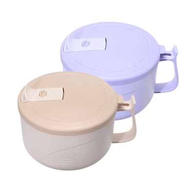 THERMOcafe凱菲 (買1送1) 不鏽鋼瀝水蓋隔溫碗1200ml(TC-HFBOWL)