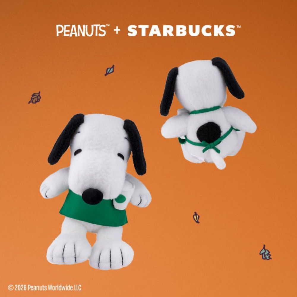 星巴克 綠圍裙26PEANUTS娃娃