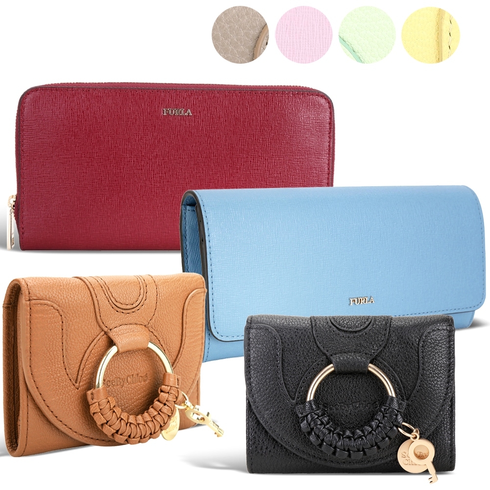 FURLA x Chloe副牌牛皮夾類均一價-多款選[挑戰最低價] | 歐系精品包/配件| Yahoo購物中心