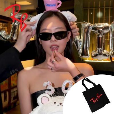 RayBan 雷朋 Daddy-o Jennie生日同款太陽眼鏡 RB2016 601/31 黑框墨綠鏡片 公司貨(贈RAY BAN托特包)