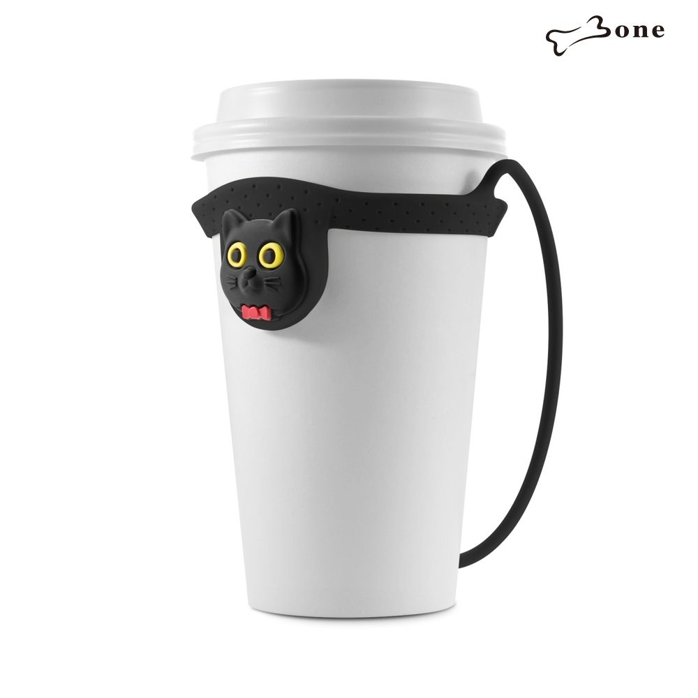 【Bone 蹦克】Cup Tie 環保杯綁 飲料提袋 環保矽膠飲料袋