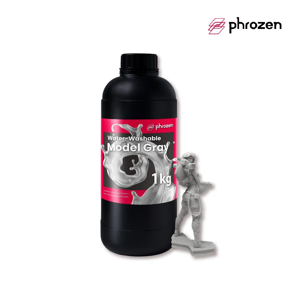 PHROZEN普羅森 - Water-Washable 可水洗高速列印樹脂-模型灰(1KG裝)