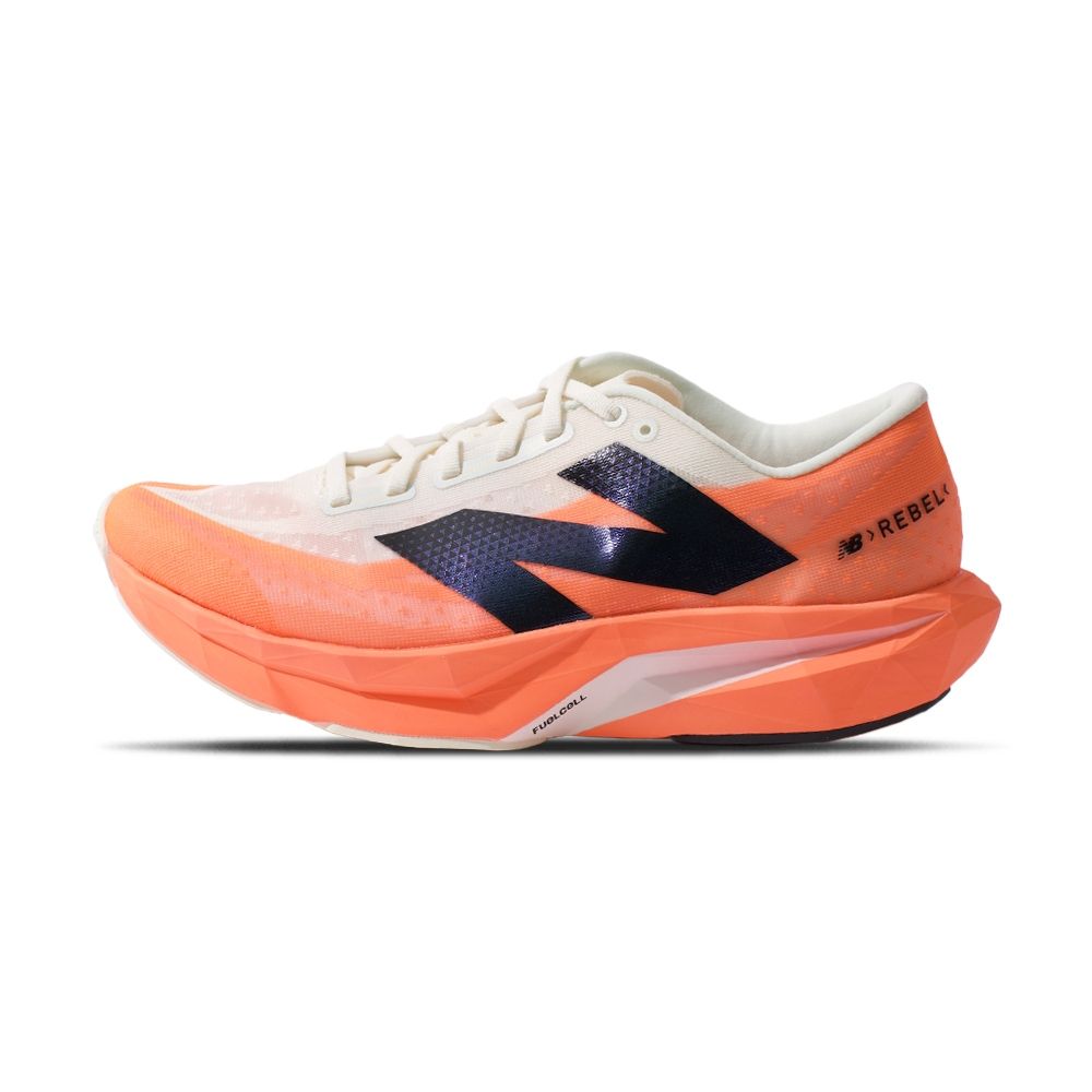 New Balance FuelCell Rebel V4 男鞋橘色2E 寬楦運動緩震慢跑鞋MFCXCO4