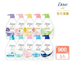 多芬 滋養柔膚沐浴露5入
