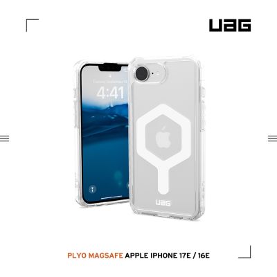 UAG iPhone 17e/16e 磁吸耐衝擊全透保護殼-極透明