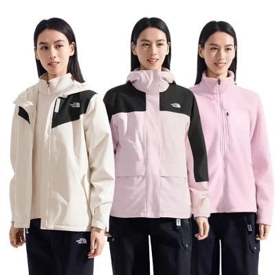 The North Face 官方旗艦 北面女款DryVent防水透氣三合一外套(多款可選)