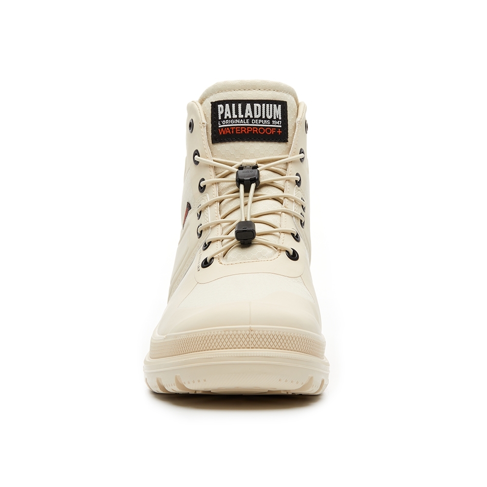 PALLADIUM PAMPA TECH EXP WP+快穿米其林科技聯名橘標防水靴-中性-沙漠