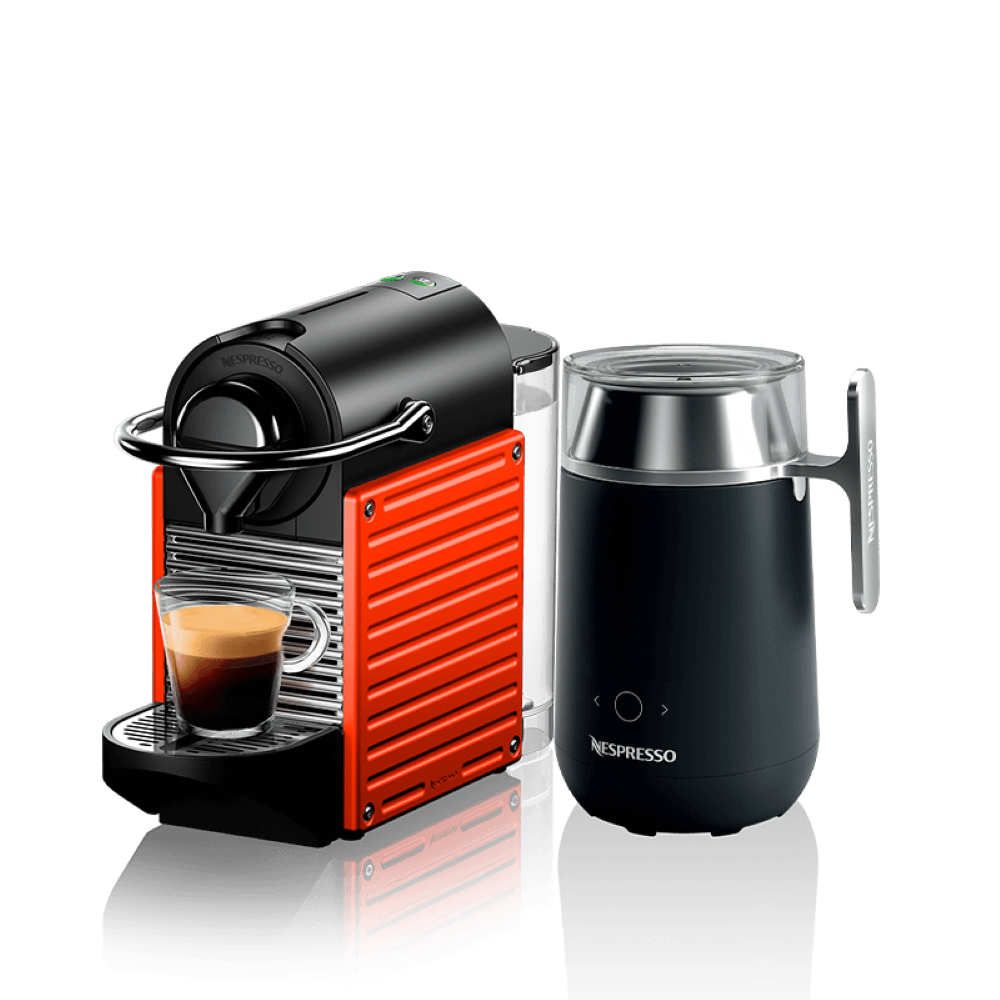 Nespresso 膠囊咖啡機 Pixie(兩色)咖啡機 Barista咖啡大師調理機 組合 | 膠囊咖啡機 | Yahoo購物中心