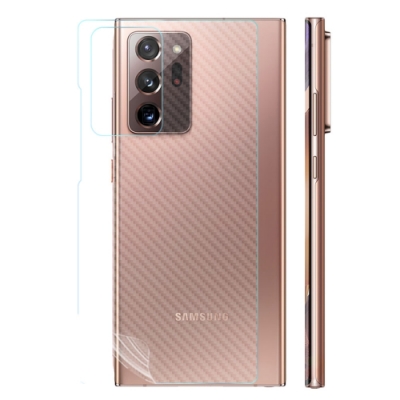 (臺灣製)【o-one】大螢膜PRO Samsung三星 Galaxy Note20 Ultra 5G 全膠背面保護貼 手機保護貼-CARBON款