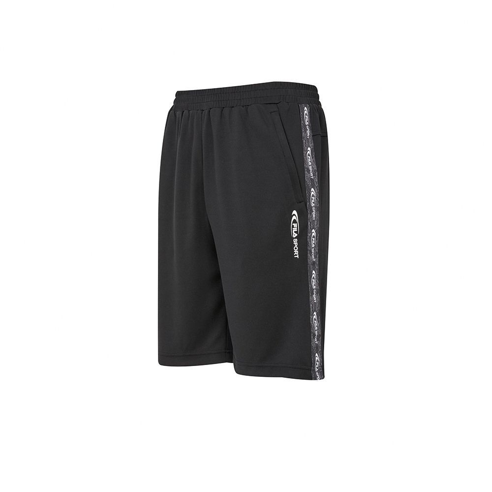 FILA 中性短TEE/運動服/排汗衫/短褲 任選 (D款褲-黑)