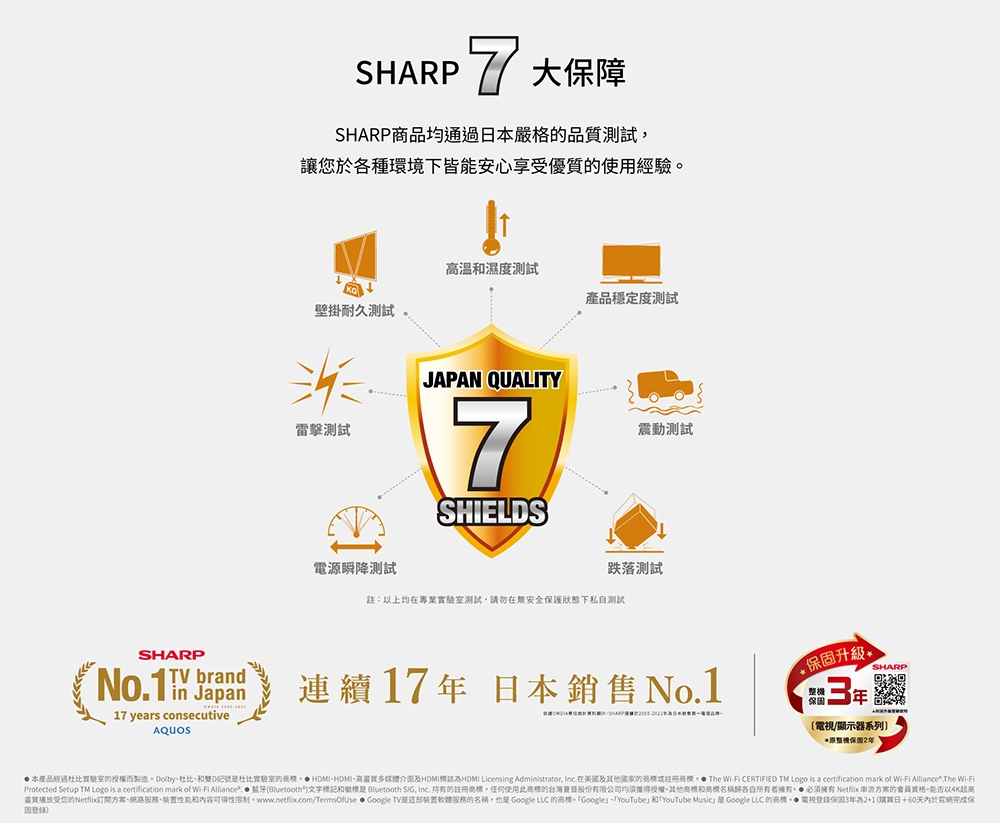 SHARP夏普 4T-C42FK1X - 詳情7