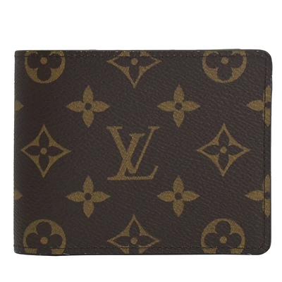 LOUIS VUITTON路易威登 LV M60895 Monagram經典花紋折疊短夾