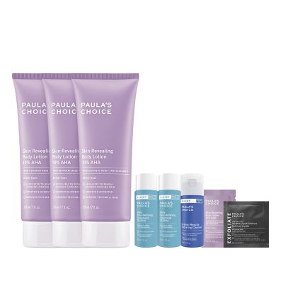 【寶拉珍選】果酸身體乳三入組 (10%果酸身體乳 210ml x3) 效期至2027/07