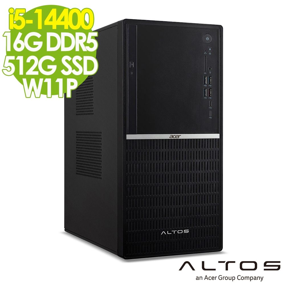 Acer 宏碁 Altos P130F9 商用工作站 (i5-14400/16G/512G SSD/W11P)