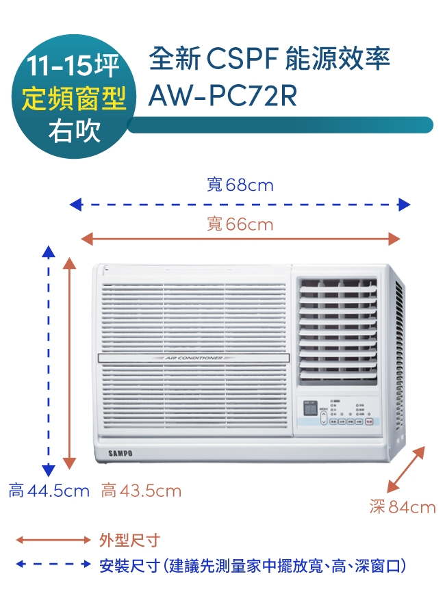 SAMPO聲寶 AW-PC72R - 詳情9