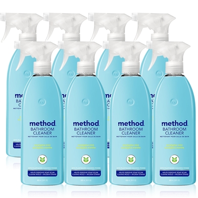 Method美則 浴廁清潔劑-尤加利薄荷828ml*8入