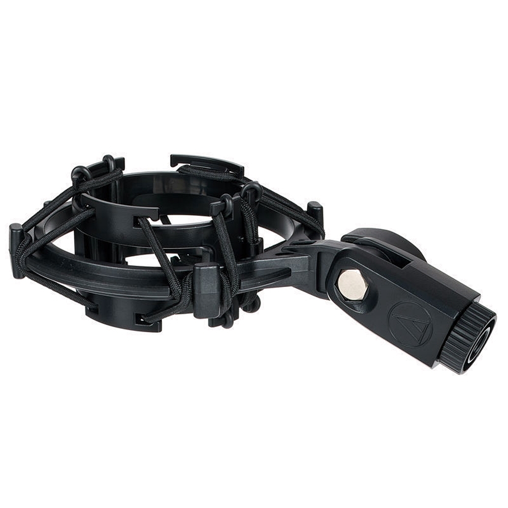 日本鐵三角Audio-Technica麥克風避震架mic減震架AT8458a防震架(兼容3/8“和5/8”螺牙支架)適AT2020 USB、AT2035 、AT2050、AT3035、AT3060 | Audio-Technica 鐵三角|