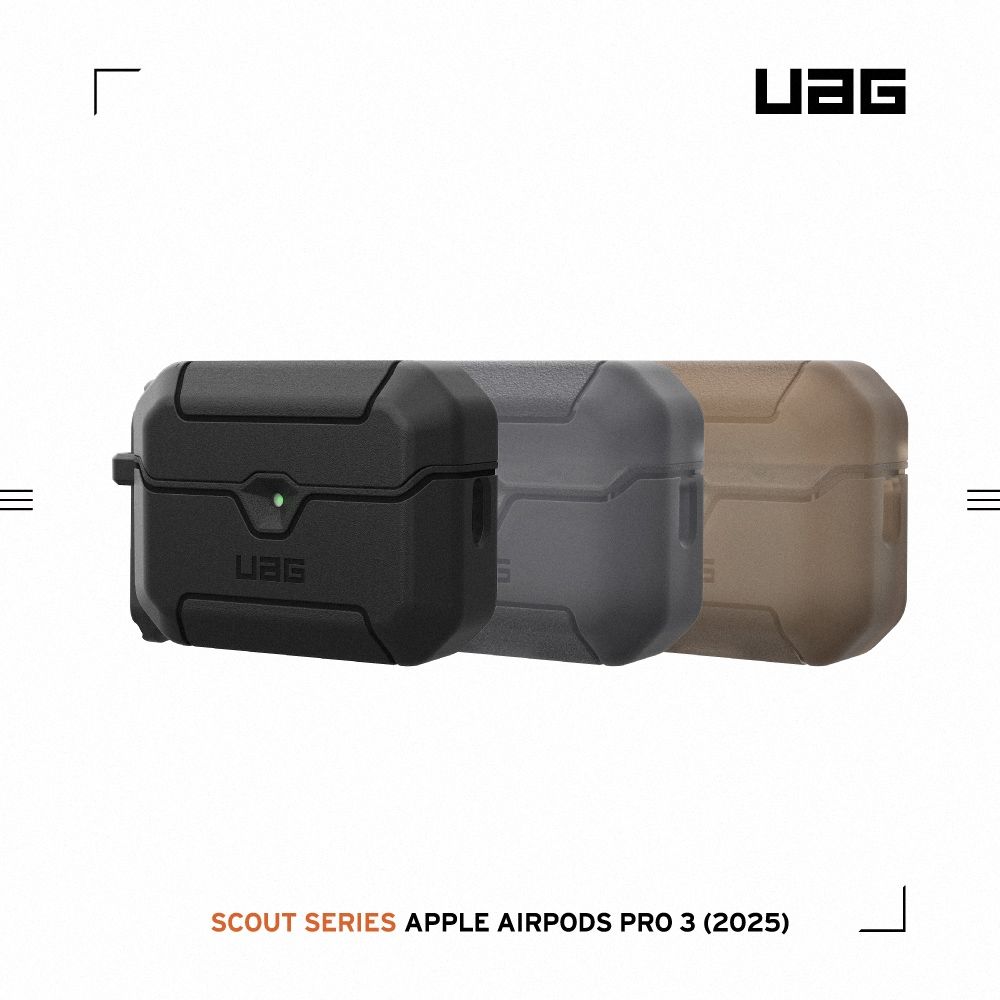 UAG AirPods Pro 3 耐衝擊防塵保護殼