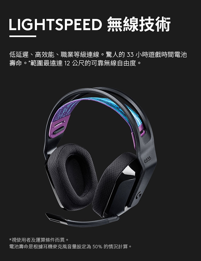 Logitech羅技 G535 - 詳情8