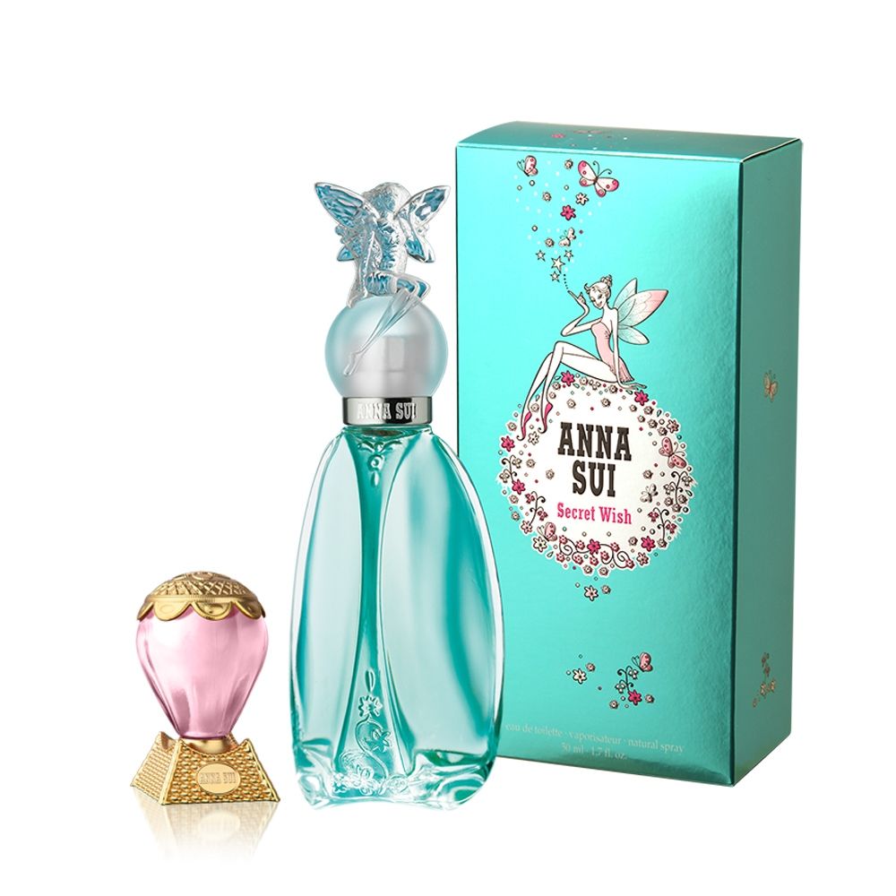 ANNA SUI 安娜蘇許願精靈淡香水50ml(贈隨機小香乙瓶)(效期至2026/12