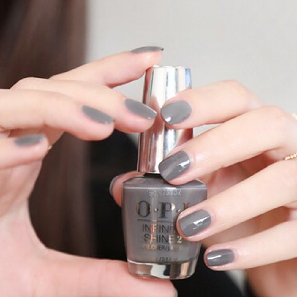 OPI 灰色月光類光繚指甲油-ISL27．小銀蓋/如膠似漆閃耀系列指彩