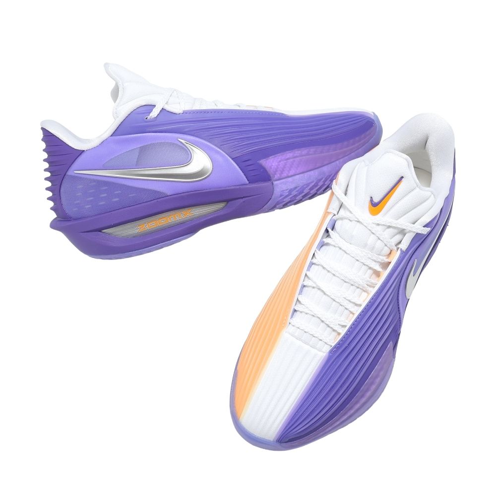 Nike 籃球鞋GT Cut 3 Turbo EP 男鞋Phoenix Suns 鳳凰城太陽隊紫橘