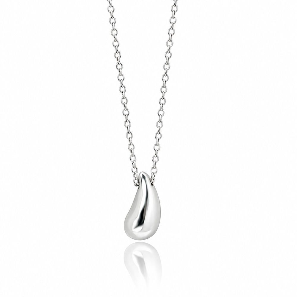 Tiffany&Co. 蒂芙尼經典水滴925純銀項鍊(12mm) | 項鍊| Yahoo購物中心