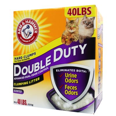 ARM&HAMMER 鐵鎚 加強除臭貓砂-礦砂 (40LB/18.14kg)