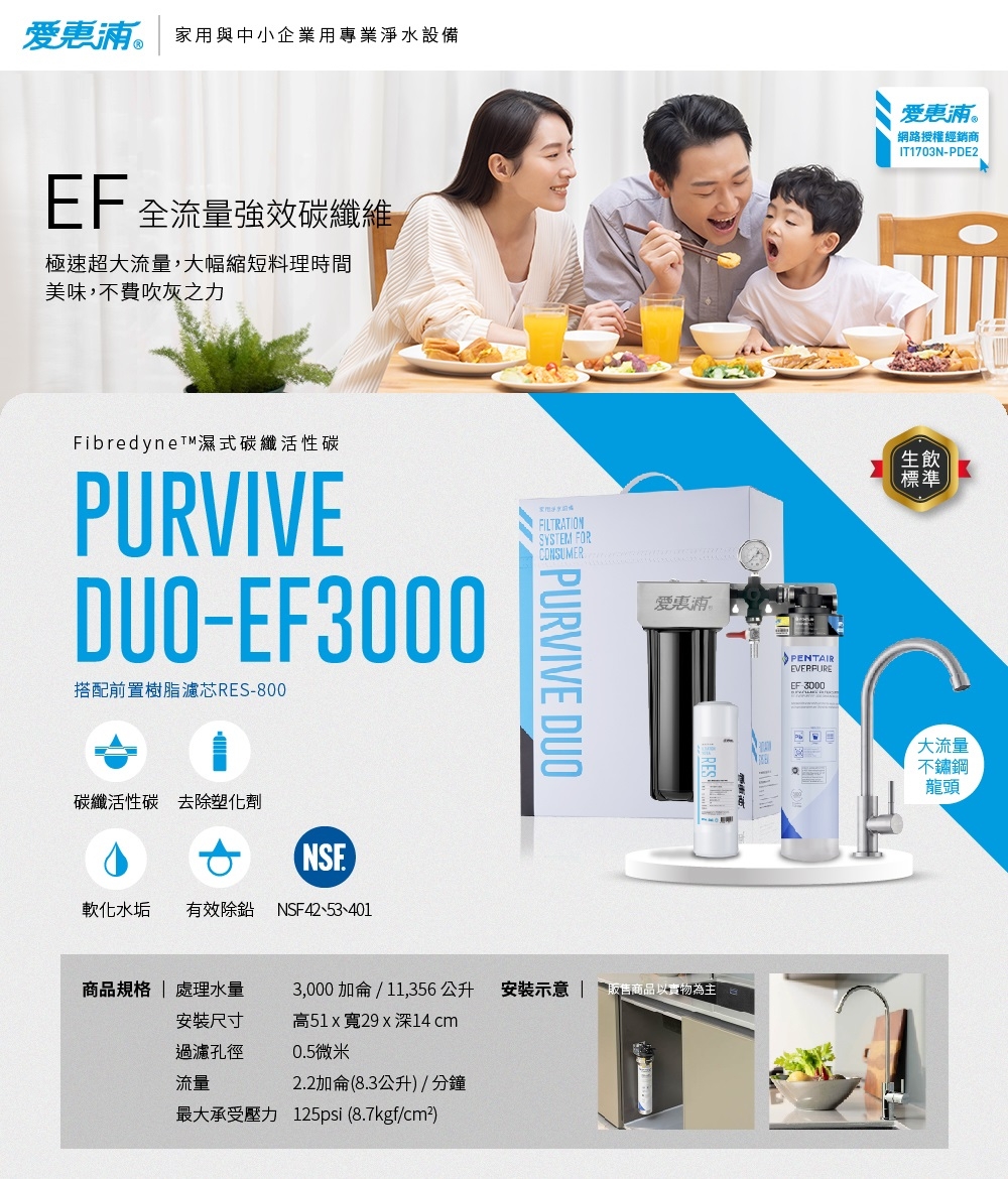 Everpure愛惠浦 Duo-EF3000 - 詳情17