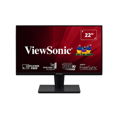 ViewSonic VA2215H 22型 VA FHD 100Hz 窄邊框螢幕(HDMI/抗藍光/零閃屏)