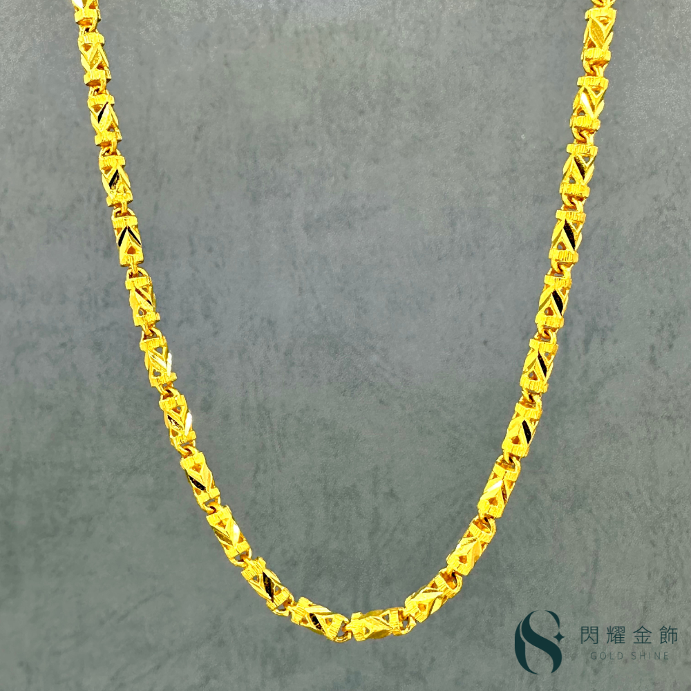 閃耀金飾】純金9999 黃金項鍊男鍊首選(約重8.37錢) | 其他黃金