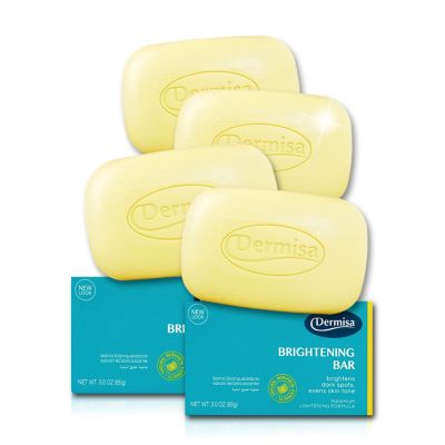 原廠正貨Dermisa熱銷冠軍淡斑 嫩白皂4入組(85gx4)★潔顏 淡斑 美白 保濕