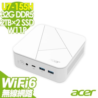 Acer 宏碁 Revo Box NUC RB102 迷你電腦 (U7-155H/32G/2TB SSD+2TB SSD/W11P)