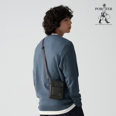 PORTER INTERNATIONAL - 低調奢華MELODY腰掛包 - 靜謐灰