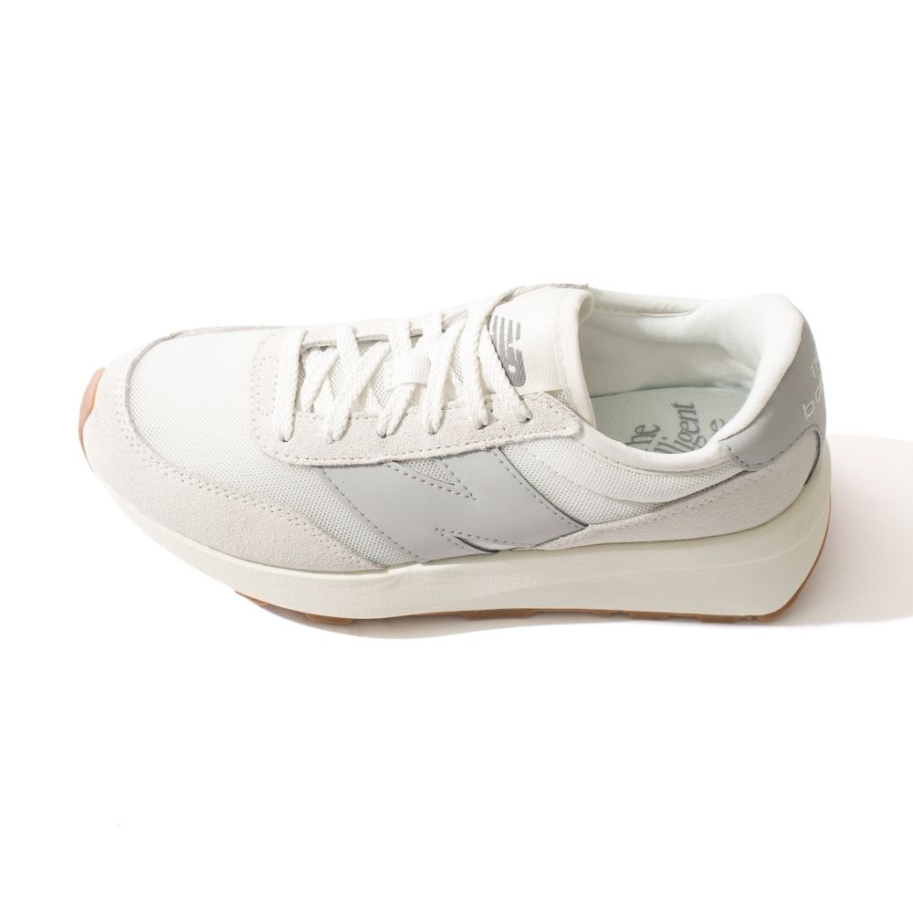 New Balance NB 370 男鞋 女鞋 淺灰色 中性 復古 拼接 麂皮 運動 D楦 復古 休閒鞋 U370SF