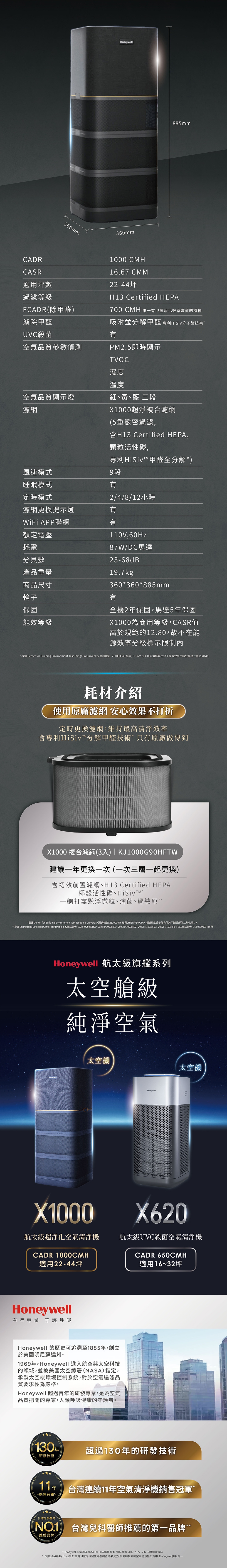 Honeywell X1000 - 詳情6