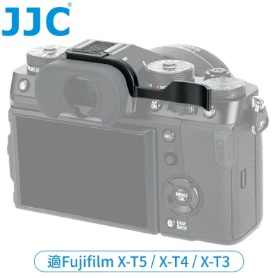 JJC富士副廠Fujifilm相機X-T5熱靴指把X-T4熱靴指柄TA-XT5(亦適X-T3;鋁合金+超纖維皮製)熱靴手把手柄拇指扣Thumbs Up Grip