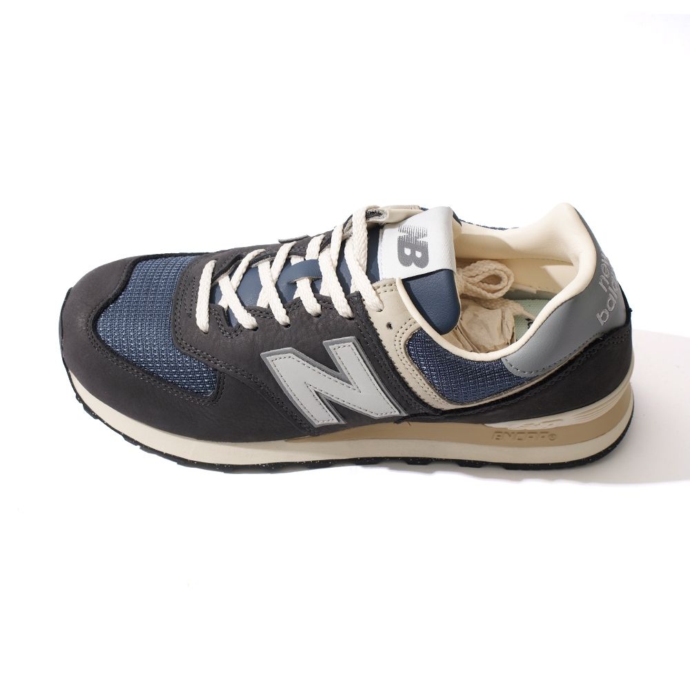 New Balance NB 574 男鞋女鞋灰藍色中性麂皮運動休閒情侶復古休閒鞋