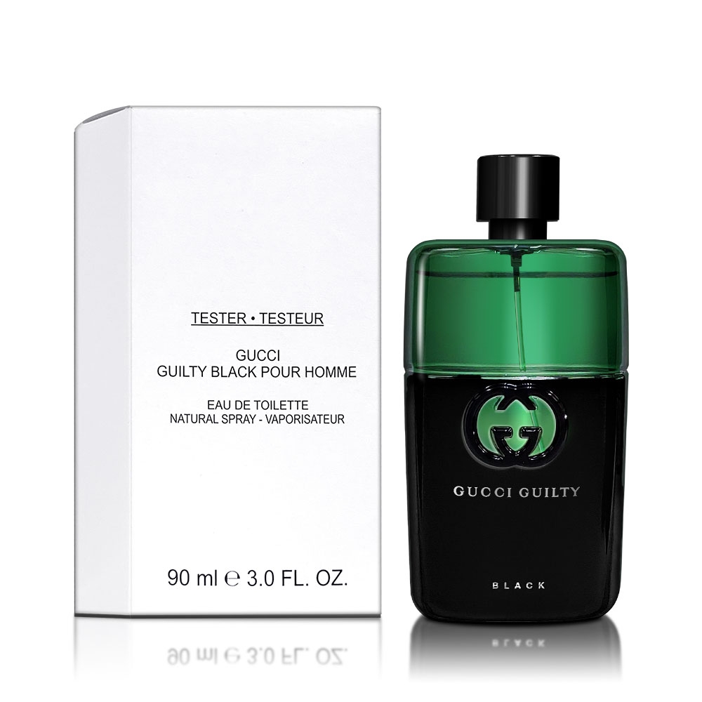 GUCCI Guilty Black 罪愛夜男性淡香水90ML TESTER 環保包裝| GUCCI