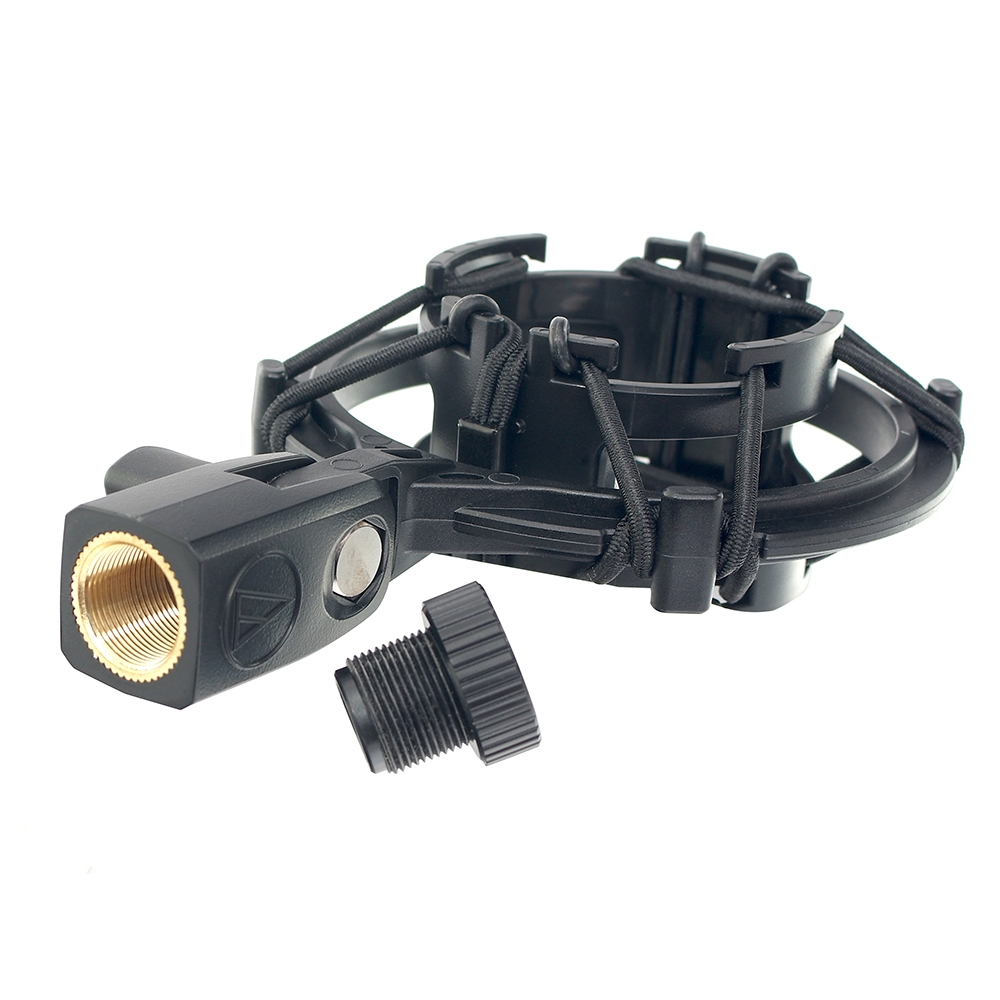 日本鐵三角Audio-Technica麥克風避震架mic減震架AT8458a防震架(兼容3/8“和5/8”螺牙支架)適AT2020  USB、AT2035、AT2050、AT3035、AT3060 | Audio-Technica 鐵三角|