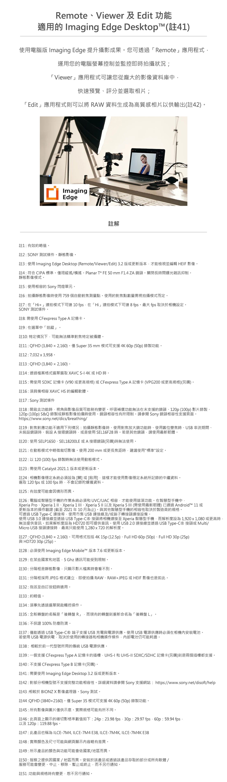 SONY索尼 A7 IV ILCE-7M4 - 詳情8