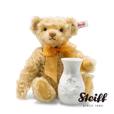 STEIFF德國金耳釦泰迪熊 Sunflower Teddy bear 向日葵泰迪熊 限量版